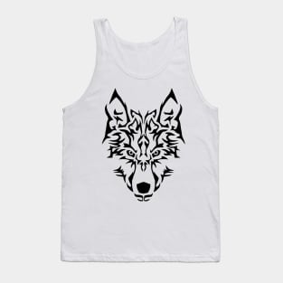 Tribal Wolf Tank Top